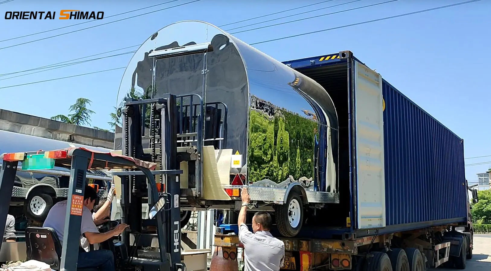 Trailer Konsesi Pangan Dikirim menyang Melbourne Australia