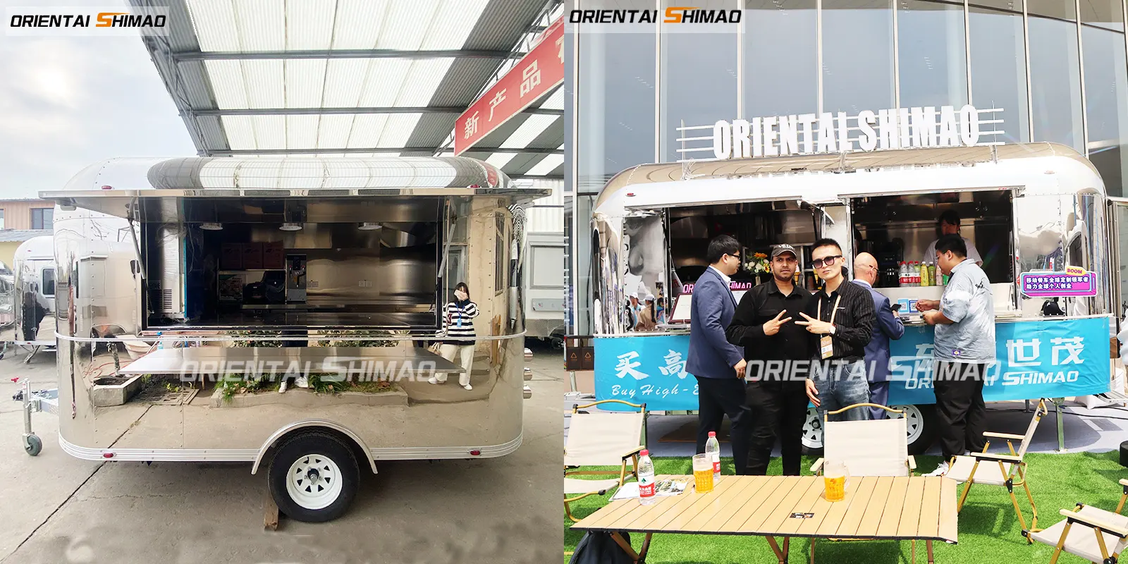 Trailer Makanan Stainless Steel Cilik Utawa Trailer Makanan Stainless Steel Gedhe？