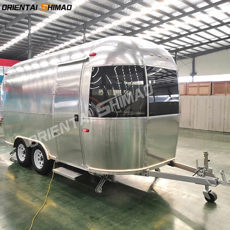 Bisnis panganan apa sing bisa ditindakake dening Aluminium Airstream Food Truck?