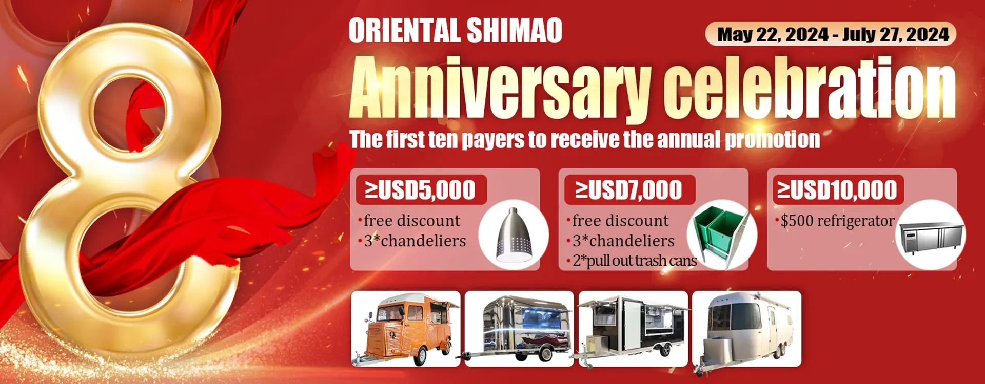 Perayaan 8th Anniversary Oriental Shimao Group