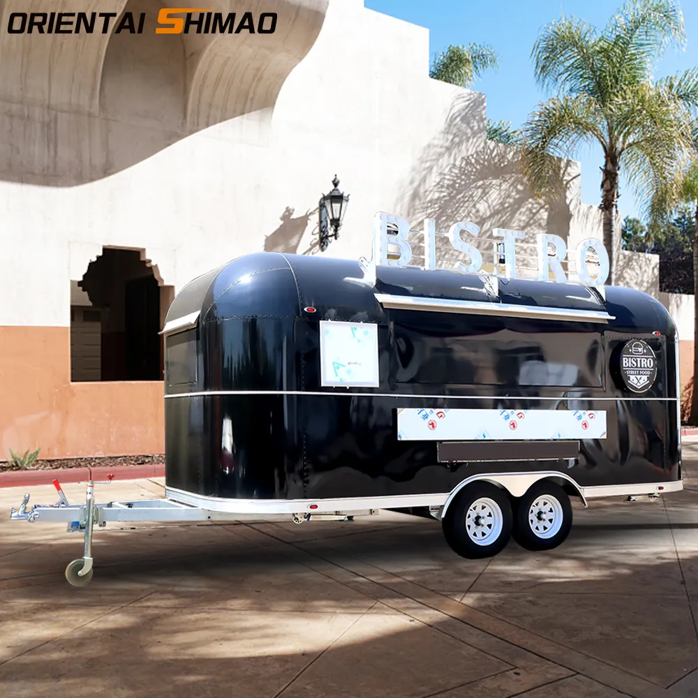 Oriental shimao ireng airstream pangan trailer