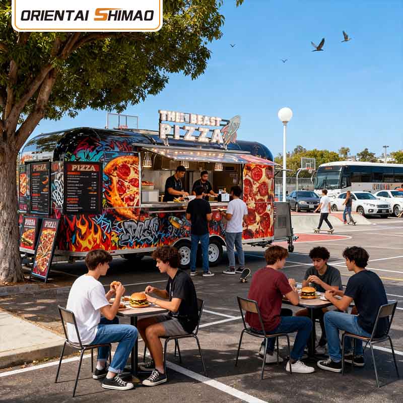 Dilengkapi Food Truck