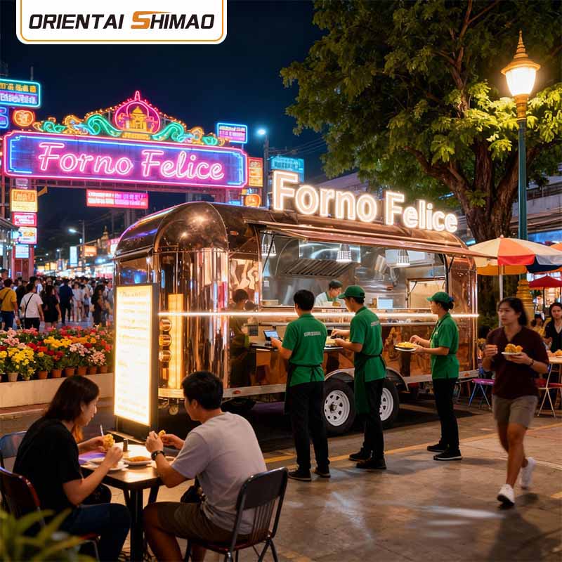 Food Truck Equipment Commercial Kitchen Equipment Katering Mobile Food Trailer Food Truck