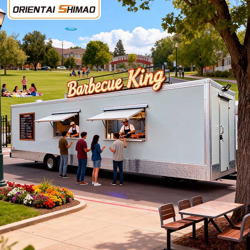 Kréta Es Krim Gelato Dessert Churros Mobile Catering Food Trailer Street Service Food Truck