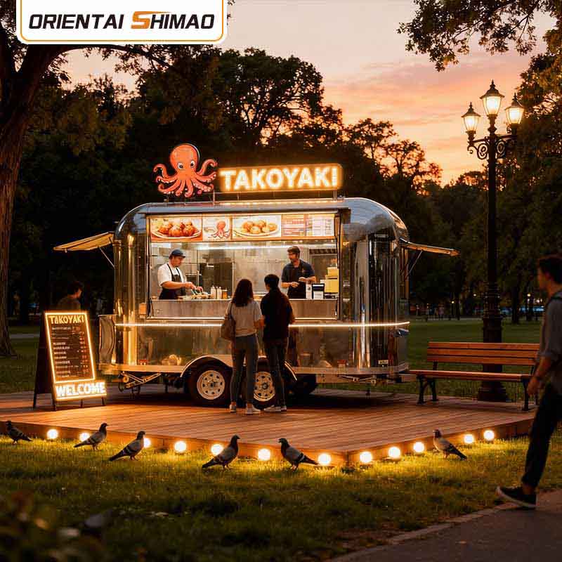 Es Krim Trailer Street Food Mobile Katering Food Trailer Food Truck