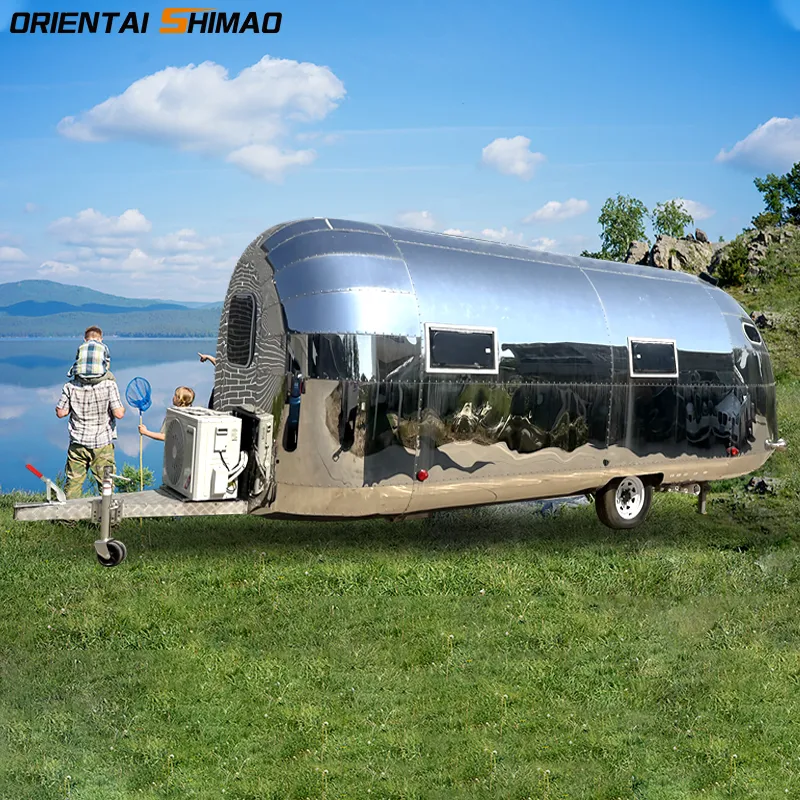 Trailer kemping stainless steel